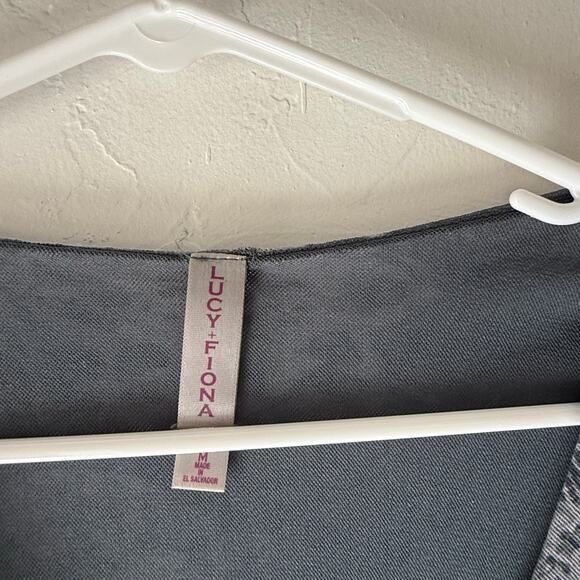 Lucy + Fiona Y2k Renaissance Whimsigoth Chiffon Floral Wrap Mesh Top - Picture 6 of 8